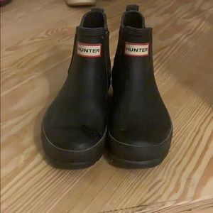 Hunter ankle rain boots
